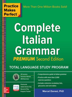 cover image of Complete Italian Grammar